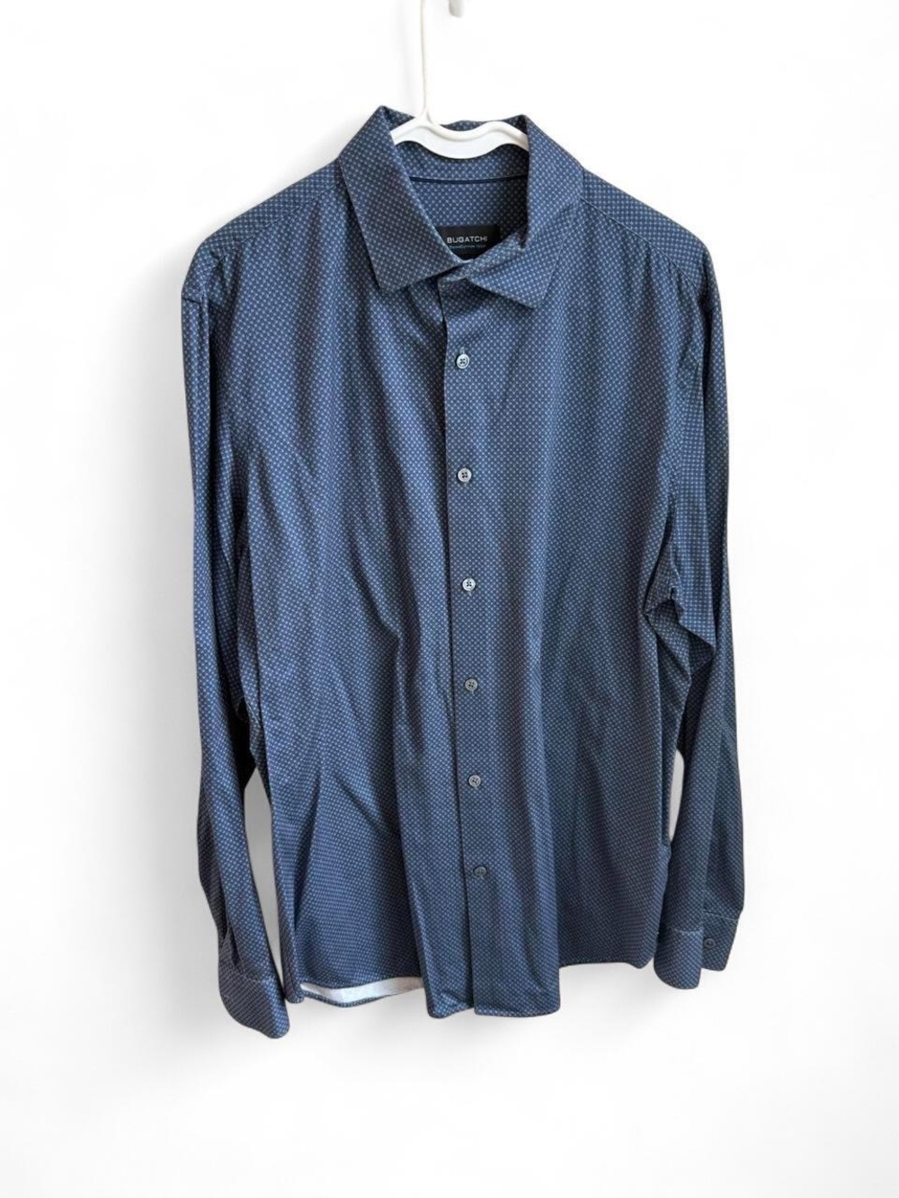 Bugatchi OoohCotton Tech 8-Way Stretch Button Up Shirt